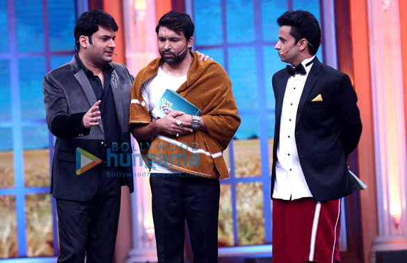 kapil sharma shoots for a special episode of oye firangi 5