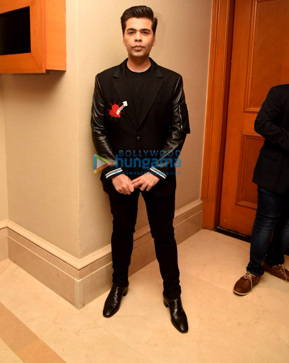 karan johar snapped at press meet for ishq fm 4