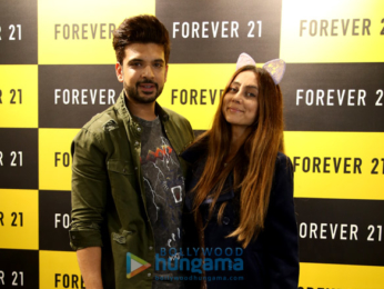Karan Kundra and Anusha Dandekar launch Forever 21's store in Amritsar