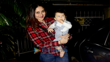 Kareena Kapoor Khan & Tusshar Kapoor snapped with Taimur Ali Khan & Laksshya Kapoor in Bandra