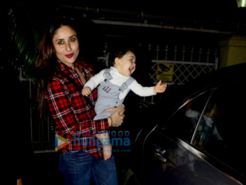 Kareena Kapoor Khan & Tusshar Kapoor snapped with Taimur Ali Khan & Laksshya Kapoor in Bandra