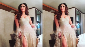 HOTNESS: Kareena Kapoor Khan looks smokin’ hot in this thigh high slit golden dress