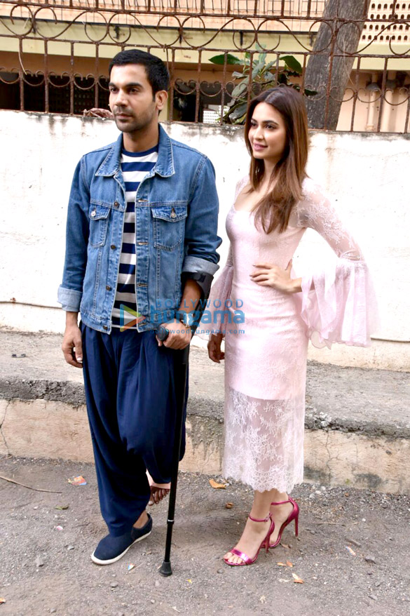 kriti kharbanda and rajkummar rao promote shaadi mein zaroor aana 4