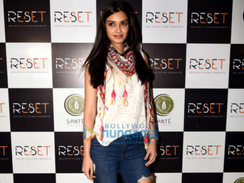 Lara Dutta, Diana Penty and Kunal Kapoor at the launch of RESET gym in Bandra