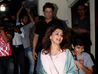 Madhuri Dixit, Varun Dhawan and other snapped at Juhu PVR