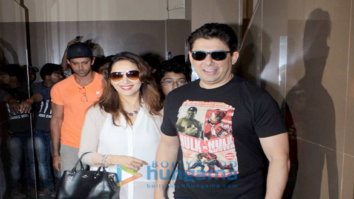 Madhuri Dixit and Hrithik Roshan snapped at PVR Juhu