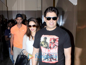 Madhuri Dixit and Hrithik Roshan snapped at PVR Juhu