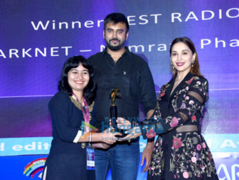 Madhuri Dixit snapped at an awards function in Juhu