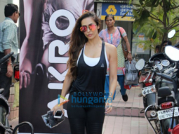 Malaika Arora snapped after her gym session in Khar