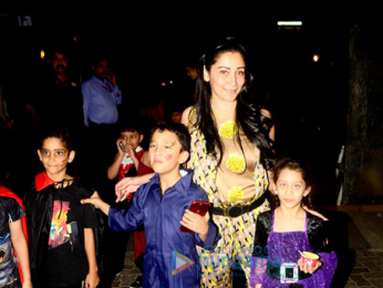 Manyata Dutt snapped with kids