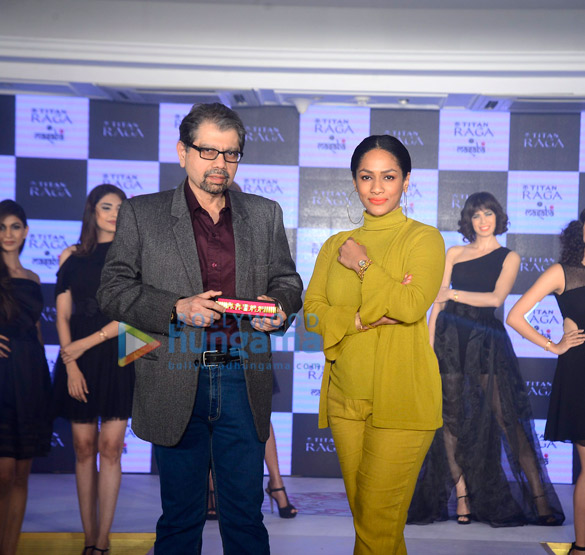 masaba launches her new collection for titan raga 1