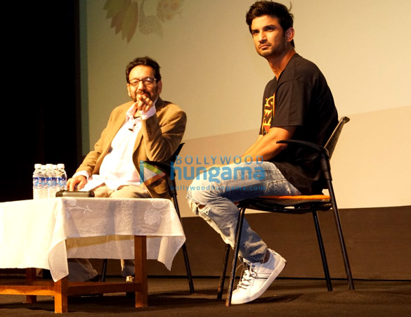 masterclass with shekhar kapur sushant singh rajput at iffi 2017 1