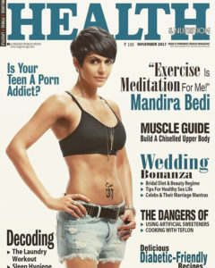 Mandira Bedi Sex Video - OMG! Mandira Bedi looks smoking hot on the cover of Health & Nutrition :  Bollywood News - Bollywood Hungama