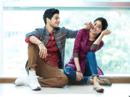 On the sets of Dhadak: Ishaan Khatter and Janhvi Kapoor goofing around in this candid shot is adorable