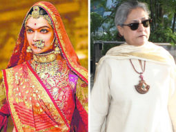 Padmavati controversy to be raised in Parliament’s winter session by Jaya Bachchan