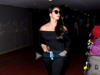 Pooja Hegde snapped at Mumbai airport as she arrived from Hyderabad