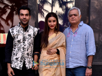 Rajkummar Rao and Patralekha snapped at an event for the ALT Balaji web-series 'Bose: Dead/Alive'