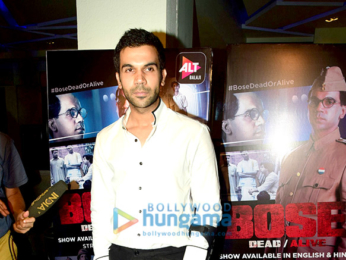 Rajkummar Rao hosts a special screening of 'Bose DeadAlive'