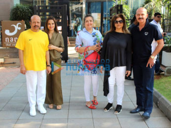 Rakesh Roshan and family spotted at Yauatcha