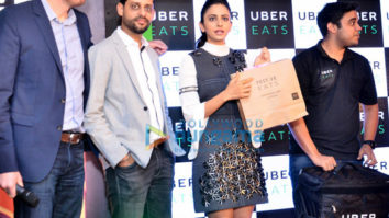 Rakul Preet launches ‘Uber Eats’ in Hyderabad