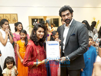 Rana Daggubati attends an event on Children's Day