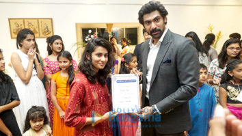 Rana Daggubati attends an event on Children’s Day