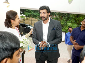 Rana Daggubati attends an event on Children's Day
