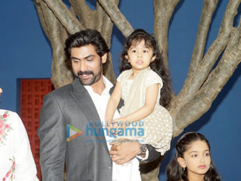 Rana Daggubati attends an event on Children's Day