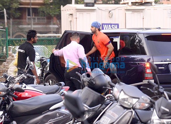 ranbir kapoor sidharth malhotra and others snapped at football practice session 1