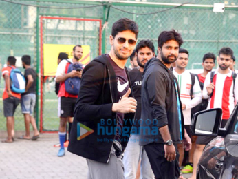 Ranbir Kapoor, Sidharth Malhotra and others snapped at Football practice session