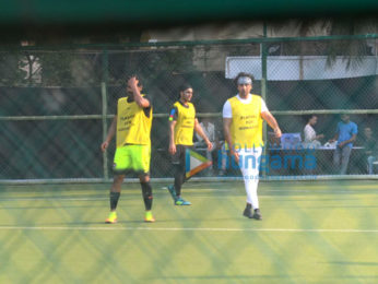 Ranbir Kapoor and Ranveer Singh snapped at a soccer match