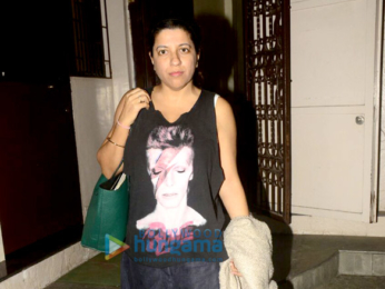 Ranveer Singh and Zoya Akhtar snapped at Shankar Mahadevan's studio