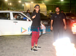 Ranveer Singh snapped at a soccer match