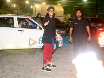 Ranveer Singh snapped at a soccer match