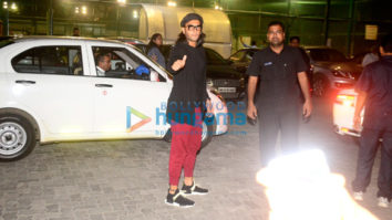 Ranveer Singh snapped at a soccer match