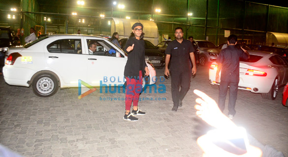 ranveer singh snapped at a soccer match 2