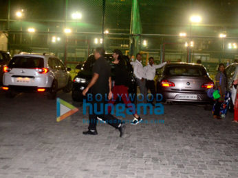 Ranveer Singh snapped at a soccer match