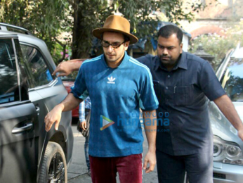 Ranveer Singh snapped in Bandra