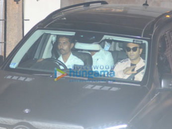 Ranveer Singh spotted at Zoya Akhtar's residence