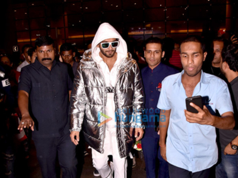 Ranveer Singh and Jacqueline Fernandez snapped at the airport