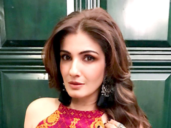 Raveena Tandon snapped in Ritu Kumar's outfit