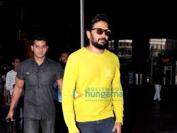 Riteish Deshmukh snapped at the airport