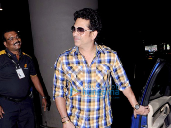 Sachin Tendulkar arrives from Jodhpur