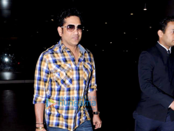 Sachin Tendulkar arrives from Jodhpur
