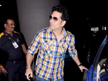 Sachin Tendulkar arrives from Jodhpur