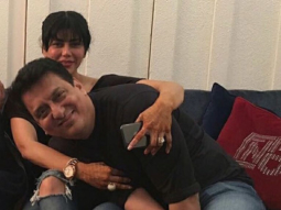 Sajid Nadiadwala and wife Warda celebrate their wedding anniversary with Salim Khan and family