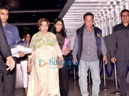 Salim Khan, Sohail Khan, and the entire family snapped at Hakkasan in Bandra