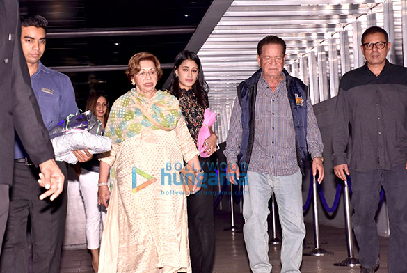 Salim Khan, Sohail Khan, and the entire family snapped at Hakkasan in Bandra