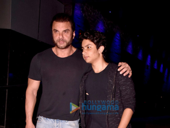 Salim Khan, Sohail Khan, and the entire family snapped at Hakkasan in Bandra