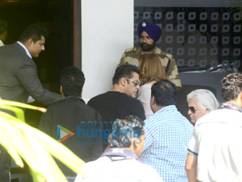 Salman Khan and Iulia Vantur snapped at the Kalina airport gate